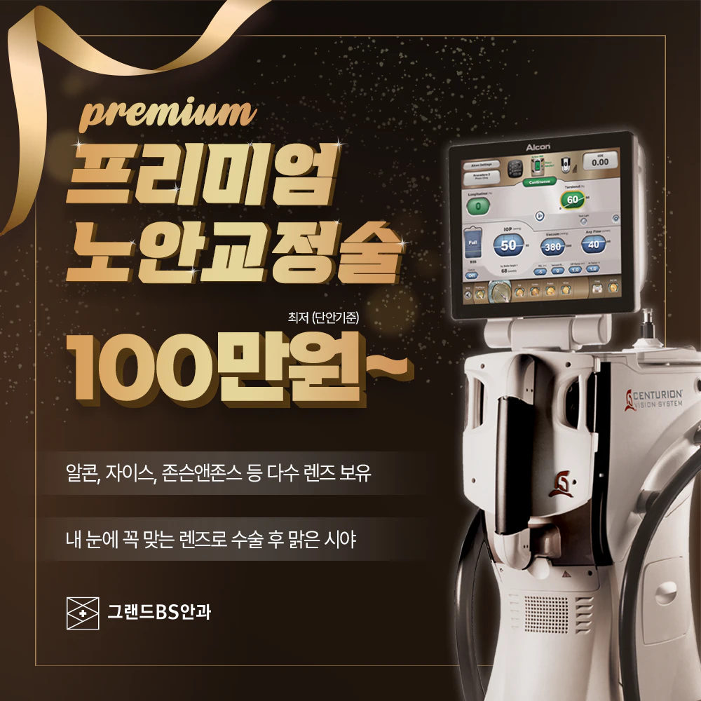 프리미엄 노안교정술 100만원~